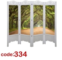پاراوان پارتیشن طرح طبیعت کد 334